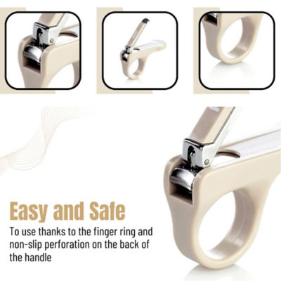 NUK Baby Nail Clippers with Grip Ring 5