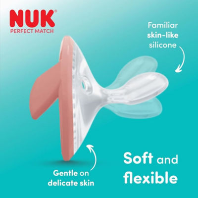 NUK Perfect Match Silicone Soother Pacifier 2pcs/Box | 0-6 Months 10