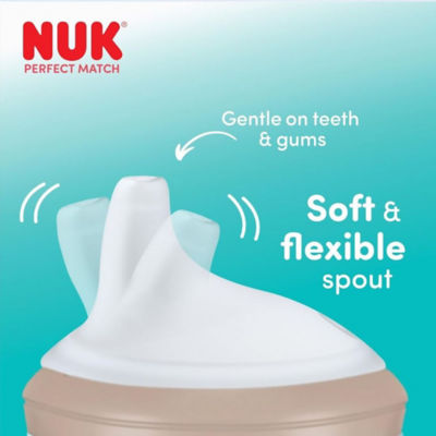 NUK Perfect Match Learner Cup | Learner Bottle 260ml | 6 months+ 10