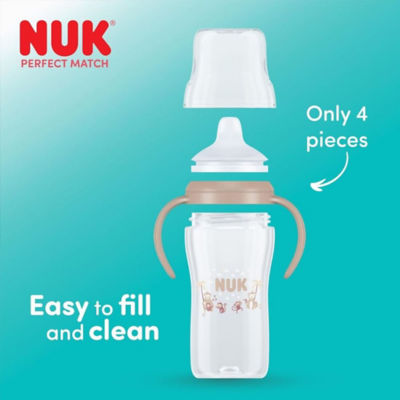 NUK Perfect Match Learner Cup | Learner Bottle 260ml | 6 months+ 4