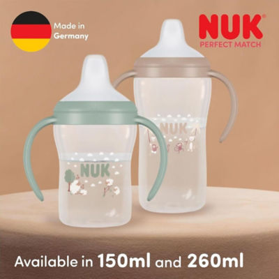 NUK Perfect Match Learner Cup | Learner Bottle 260ml | 6 months+ 5