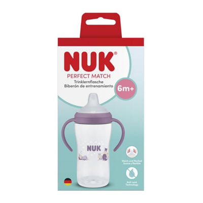 NUK Perfect Match Learner Cup | Learner Bottle 260ml | 6 months+ 8
