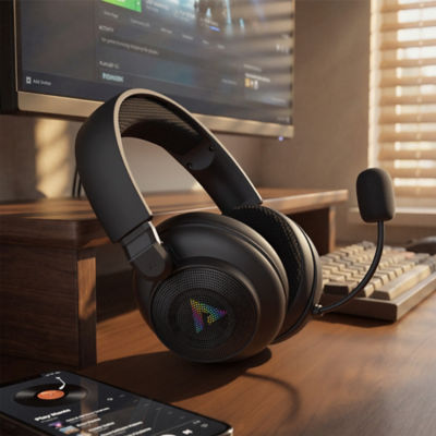 Acefast H15 Gaming Wireless Headset - Black 7