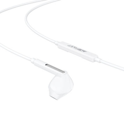 Acefast L14 3.5mm Semi-In-Ear Wired Earphones With Mic - White 4