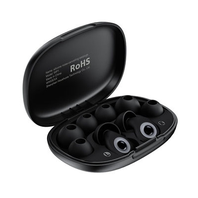 Acefast WP1 Silicone Noise-Cancelling Earplugs - Black 3