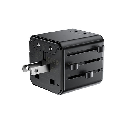 Acefast Z11 Global Travel AC Conversion Adapter - Black 4