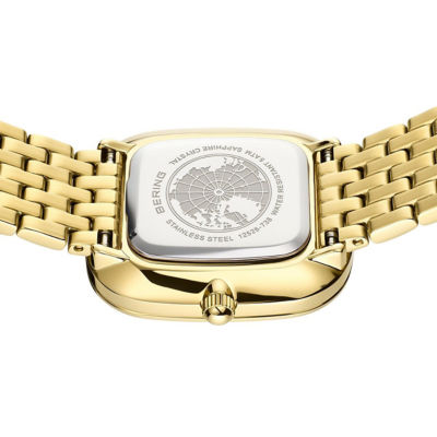 Bering Classic 26mm Watch - Gold/Green/Gold Bracelet (12526-738) 3