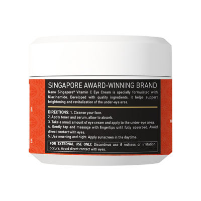 Nano Singapore Vitamin C Eye Cream (30g) 2