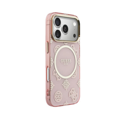 Guess IML Peony Dot MagSafe Case For iPhone 17 Pro 2