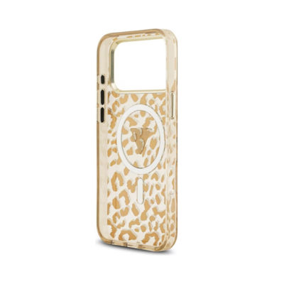 Guess Leopard Glitter MagSafe Case For iPhone 17 Pro 7