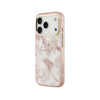 Guess Jungle Tonal Triangle MagSafe Case for iPhone 17 Pro 4