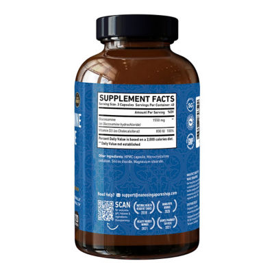 Nano Singapore Glucosamine Extreme (120 Capsules) 3