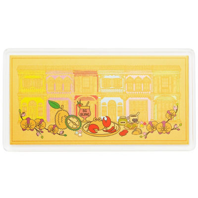 Goldheart 999 Gold 1G Singapore Splendour Gold Bar 2