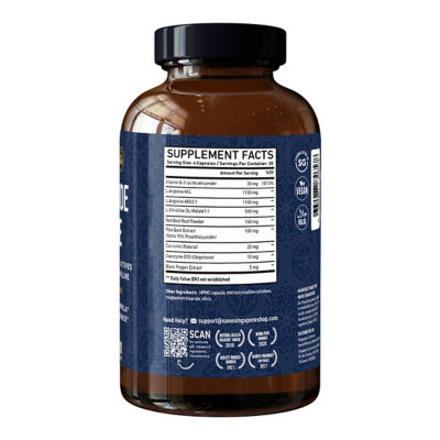 Nano Singapore Nitric Oxide Extreme (120 Capsules) 3