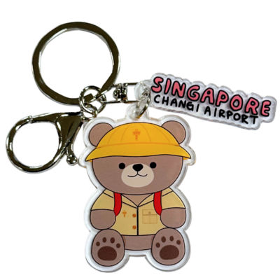 Buy Buddy Explorer Acrylic Keychain Online in Singapore | iShopChangi