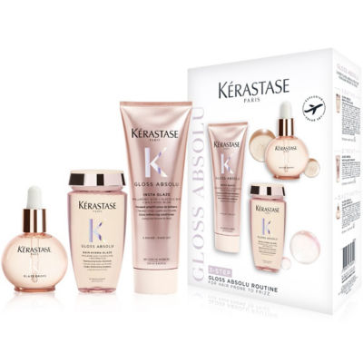KÉRASTASE CHRONOLOGISTE GLOSS ABSOLU Buy KÉRASTASE Gloss Absolu Anti-Frizz 3-Step Routine Set Online in