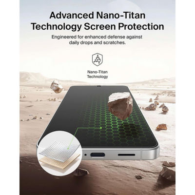 BELKIN 贝尔金 Samsung Galaxy S26 ScreenForce Titan SmartShield 防反光屏幕保护膜 10