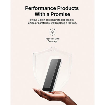 BELKIN 贝尔金 Samsung Galaxy S26 ScreenForce Titan SmartShield 防反光屏幕保护膜 11