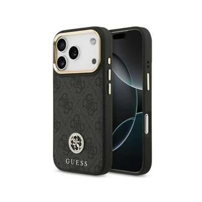 Guess 4G PU Leather Magsafe Case For iPhone 17 Pro 5