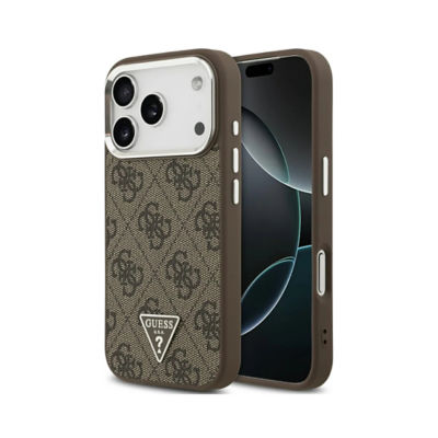Guess 4G Triangle Logo MagSafe Case iPhone 17 Pro 5