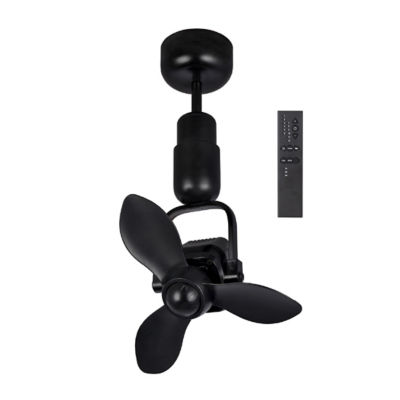 Mistral Flexa 16" DC Ceiling/ Wall Fan with Remote Flexa-BK 1