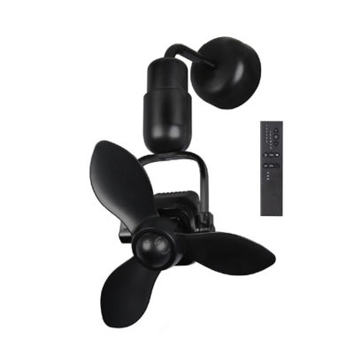 Mistral Flexa 16" DC Ceiling/ Wall Fan with Remote Flexa-BK 2
