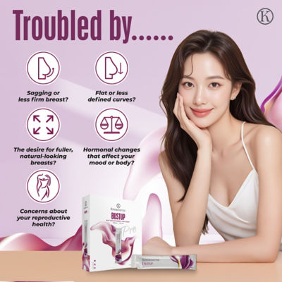 KINOHIMITSU [Bundle of 4] Kinohimitsu BustUp Pro Supplement Sachet 25ml x 15's 4
