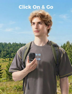 Aecooly Mini Portable Neck Fan Click 01 9