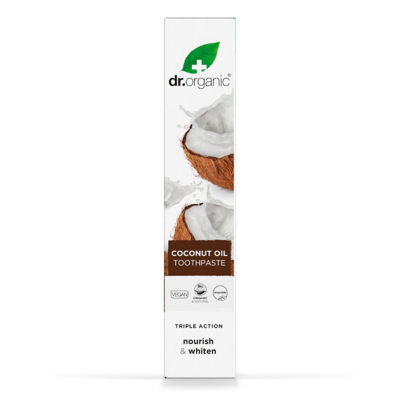 Dr. Organic Coconut Oil Toothpaste 100ml 4