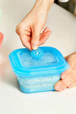 Living Creator Push Lock Collapsible Lunch Box 900ml 6