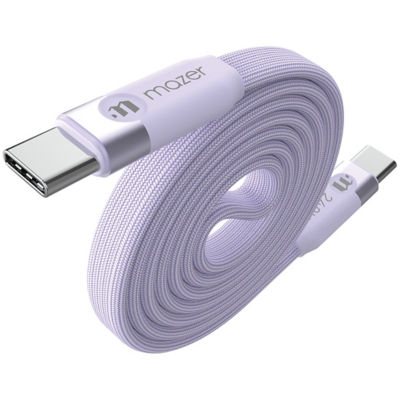 Mazer InfiniteLINK Cobra3 240W 磁吸扁平卷绕数据线 1米 3