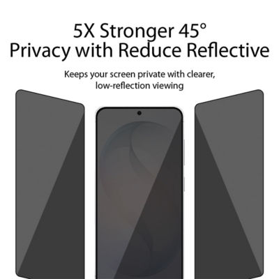Red Monster Gassan Samsung Galaxy S26+ Anti Reflective ESG Privacy Full Cover Tempered Glass 10