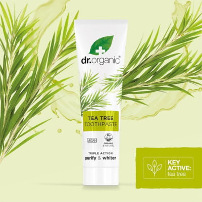 Dr. Organic Tea Tree Toothpaste 100ml 5