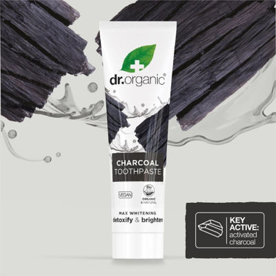 Dr. Organic Charcoal Toothpaste 100ml 4