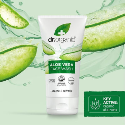 Dr. Organic Aloe Vera Face Wash 150ml 3