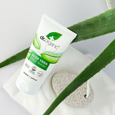 Dr. Organic Aloe Vera Face Wash 150ml 5