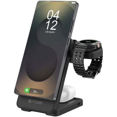 Mazer Magnetic 3in1 Samsung Foldable Wireless Charging Stand 8