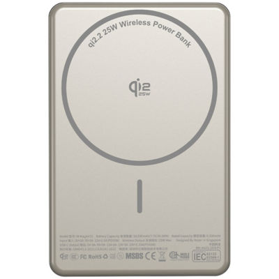 Mazer 10000mAh Qi2.2 25W PD45W 轻薄移动电源 6