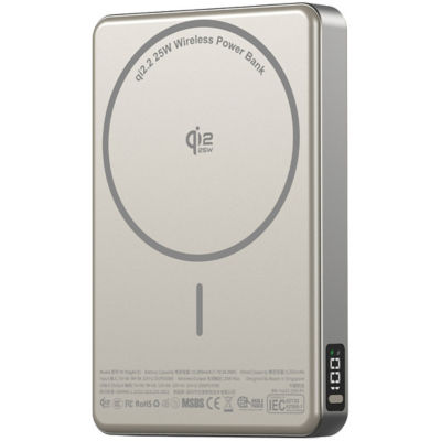 Mazer 10000mAh Qi2.2 25W PD45W 轻薄移动电源 7