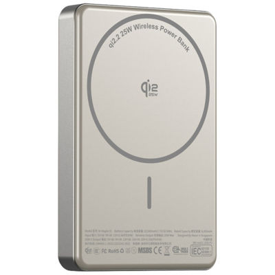Mazer 10000mAh Qi2.2 25W PD45W 轻薄移动电源 8