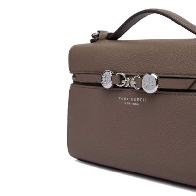 TORY BURCH Slim Romy Top Handle Bag Wild Mushroom 178948 3