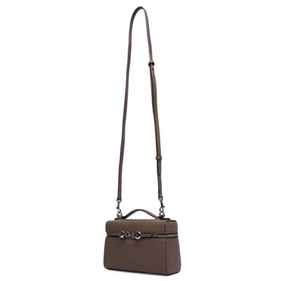 TORY BURCH Slim Romy Top Handle Bag Wild Mushroom 178948 5