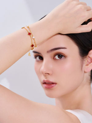 Pearly Lustre Freshwater Pearl Bracelet WB00320 | MOTHER OF PEARL 5