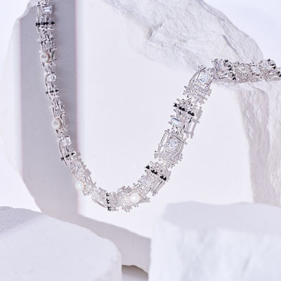 Pearly Lustre Top Grade Freshwater Pearl Necklace WN00812 | TWEED 4