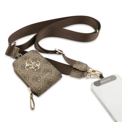 Guess PU 4G Metal Logo Universal Crossbody Strap And Purse 6