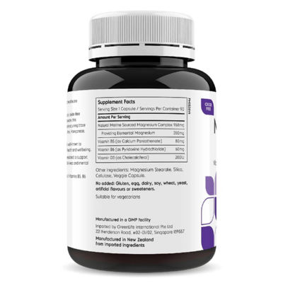 GREENLIFE Magnesium 350+ (90 Capsules) 3