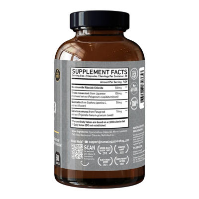 Nano Singapore NAD+ Complex (60 Capsules) 3