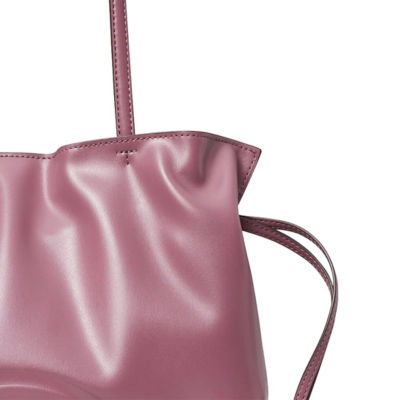 TORY BURCH Small Ella NATUURA™ Drawstring Tote Plum Haze 178768 5