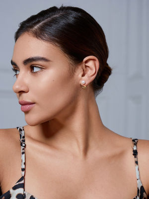 Pearly Lustre Top Lustre Freshwater Pearl Earrings WE00814 | SAFARI 3