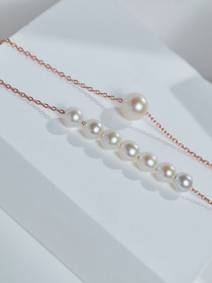 Pearly Lustre Elegant Freshwater Pearl Necklace WN00898 | RHYTHM 3